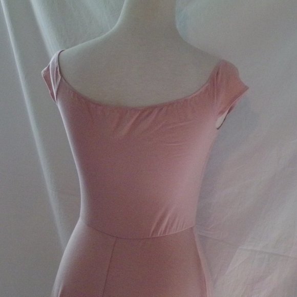 REFORMATION Marci Off Shoulder Midi Flare Dress - Picture 8 of 9